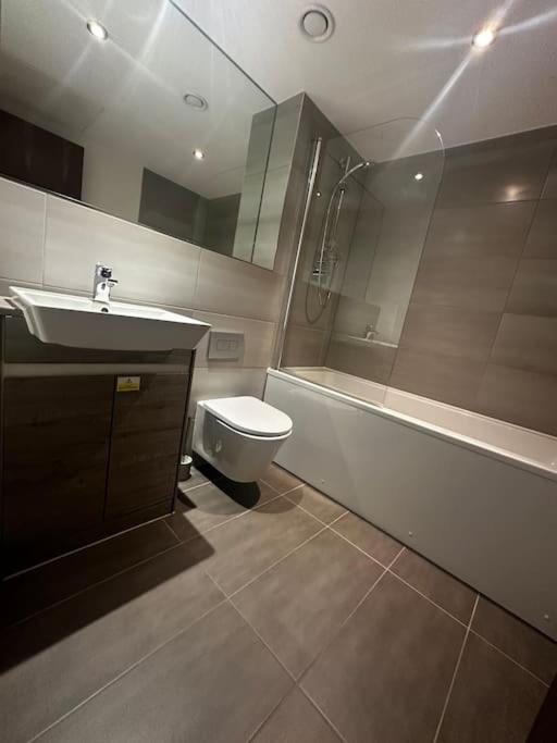 342 Stunning One Bedroom Studio Apartment Birmingam Exterior foto