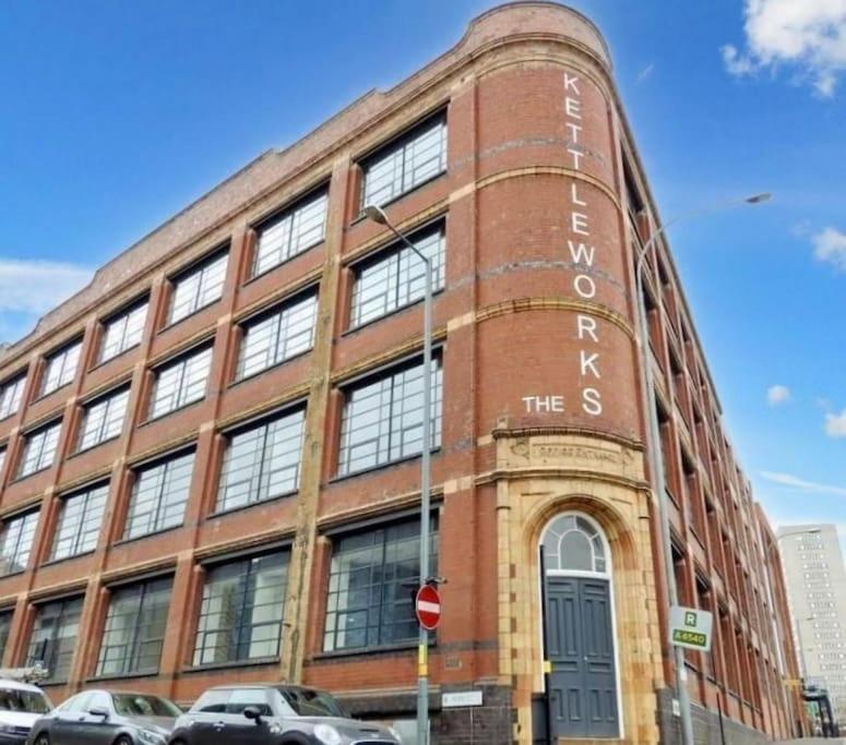 342 Stunning One Bedroom Studio Apartment Birmingam Exterior foto